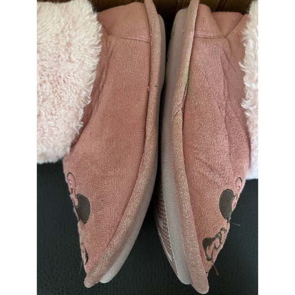 Disney - Minnie Mouse Boot Slippers - Medium Size 7/8 - Picture 9 of 15